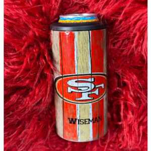 49ers sublimation tumbler