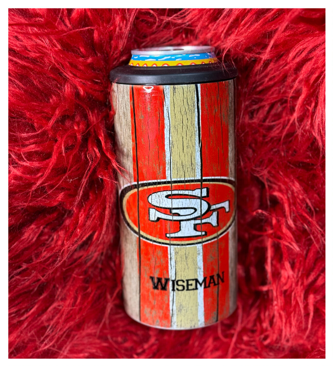 49ers sublimation tumbler